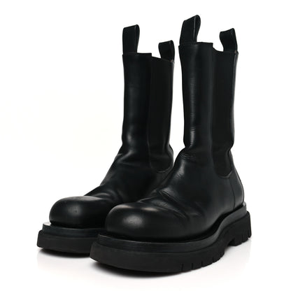 Bottega Veneta Calfskin The Lug Chelsea 55mm Boots 40 Black 4 of 11