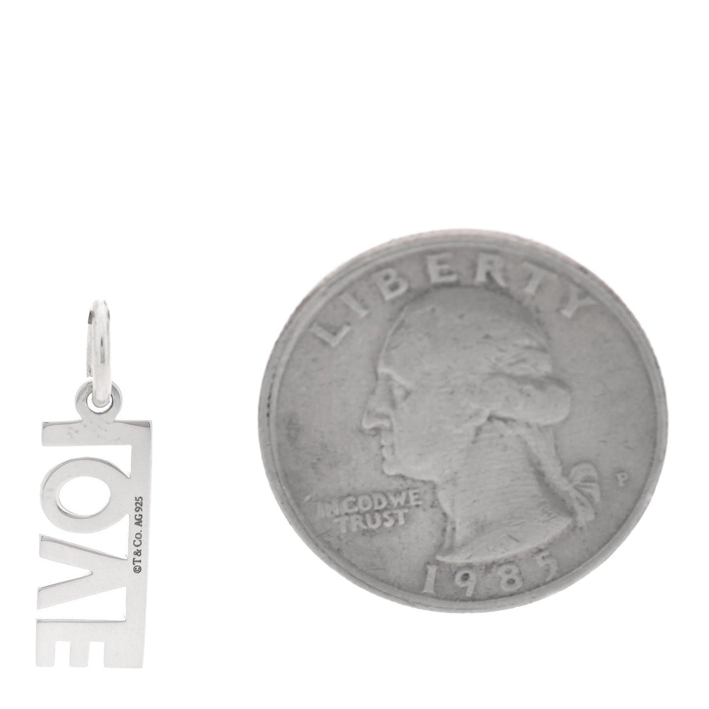Sterling Silver LOVE Charm