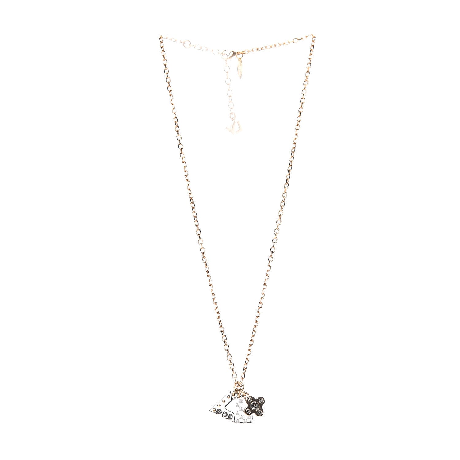 Louis Vuitton Love Letters Pendant Necklace Mutlicolor 3 of 7