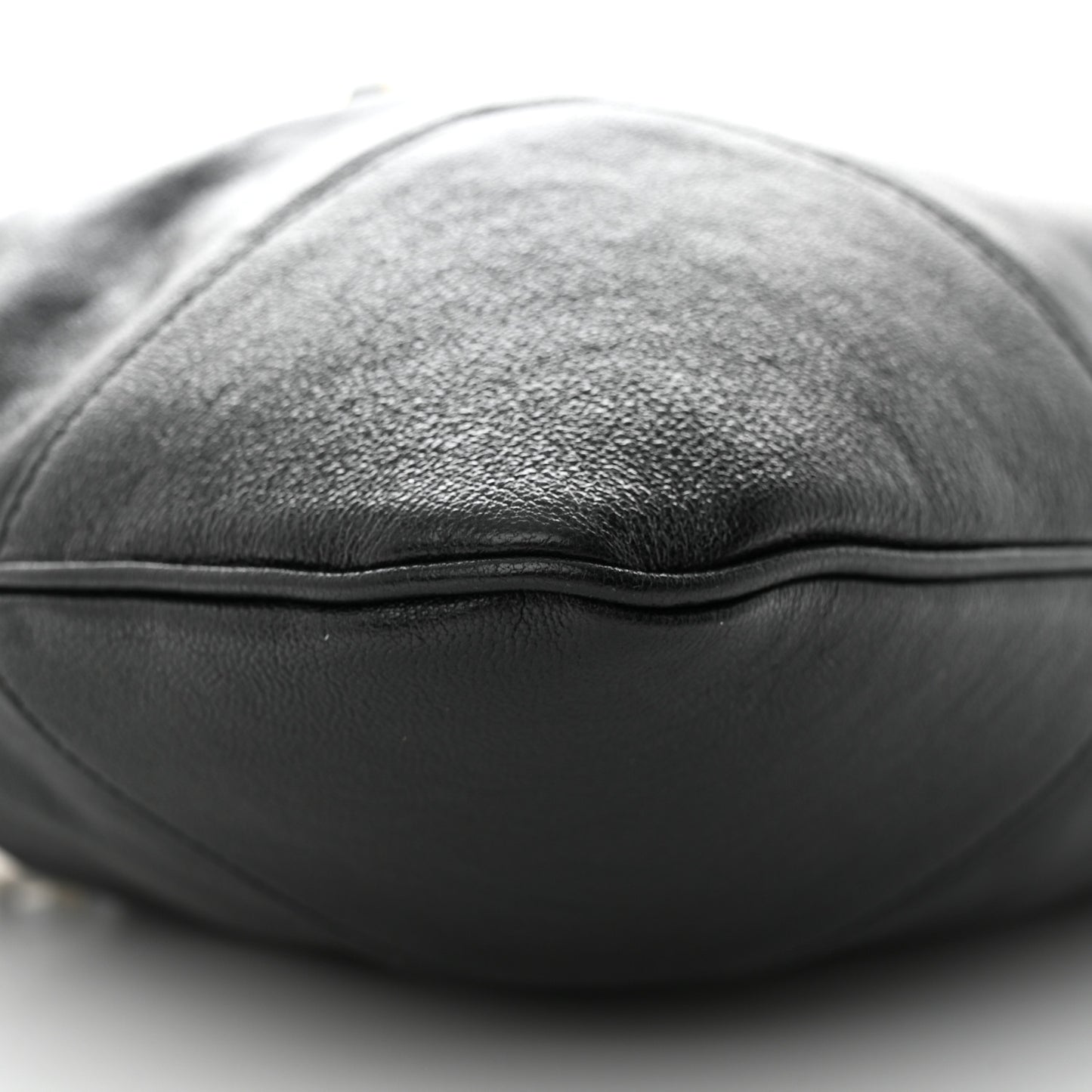 Sakai Calfskin Horsebit 1955 Cinch Top Messenger Bag Black