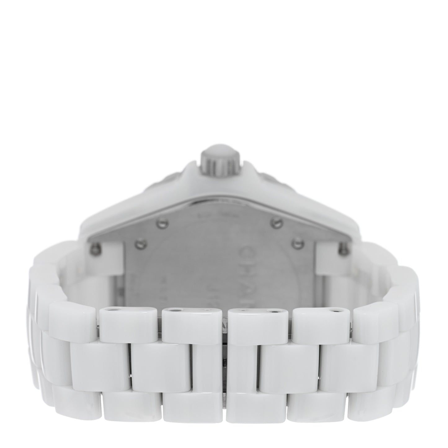 Stainless Steel Ceramic 38mm J12 Automatic Watch White