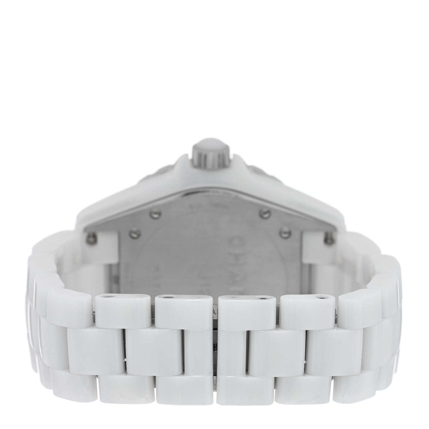 Chanel Stainless Steel Ceramic 38mm J12 Automatic Watch White 3 of 4