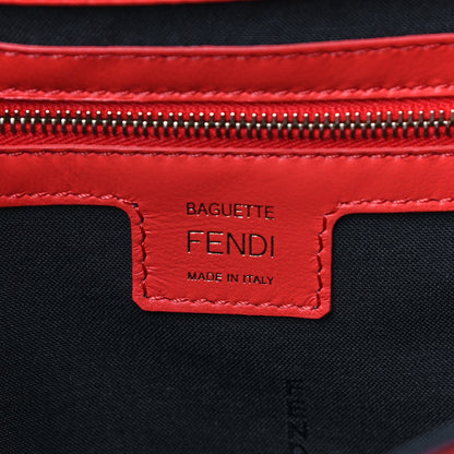 Fendi Nappa FF 1974 Embossed Baguette Tulipano 6 of 9