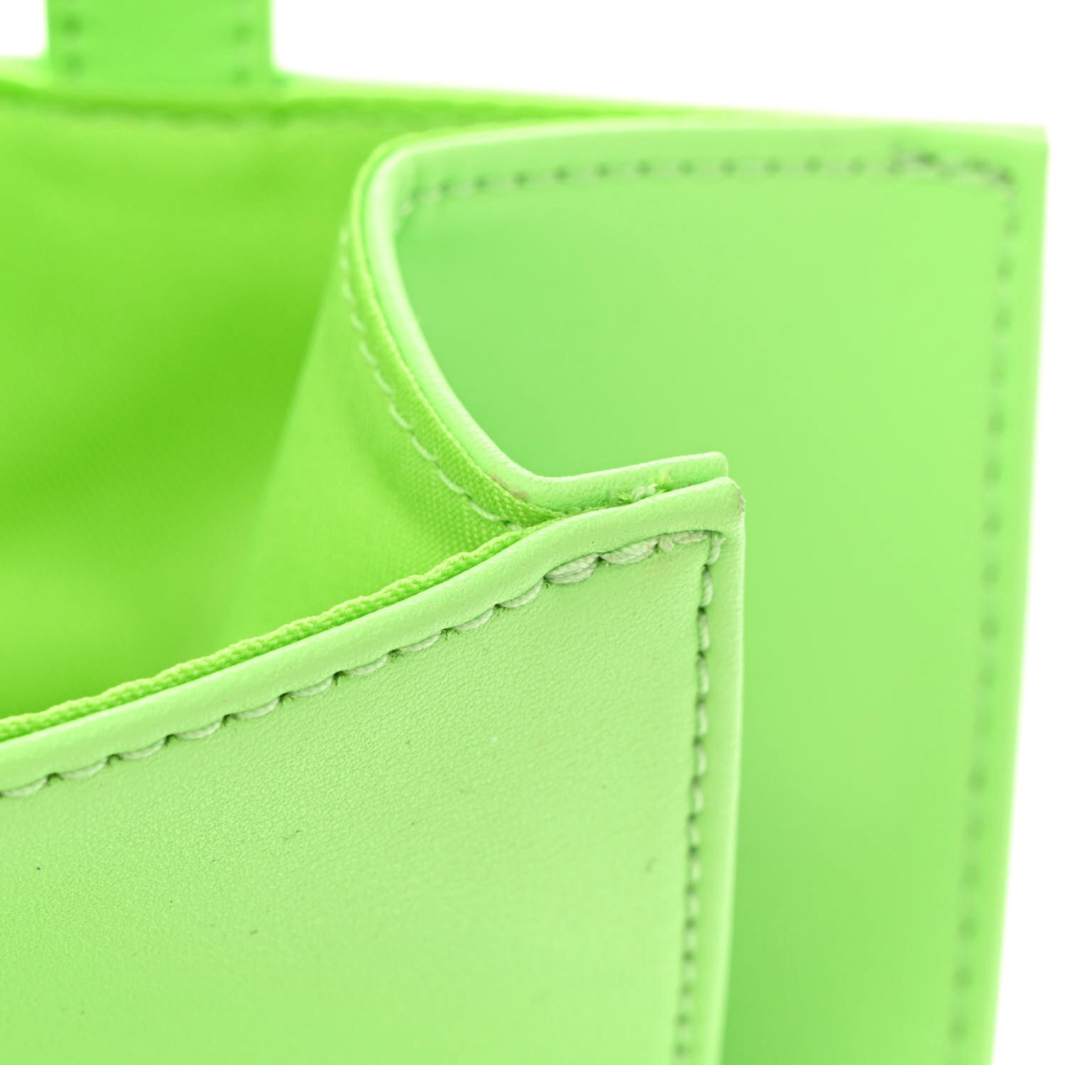 Telfar Vegan Leather Medium Shopping Bag Double Mint 13 of 15