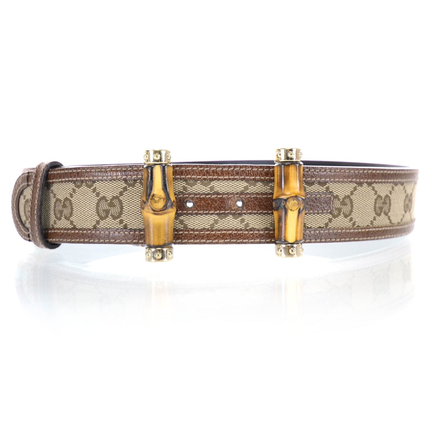 Monogram Bamboo Belt 80 32