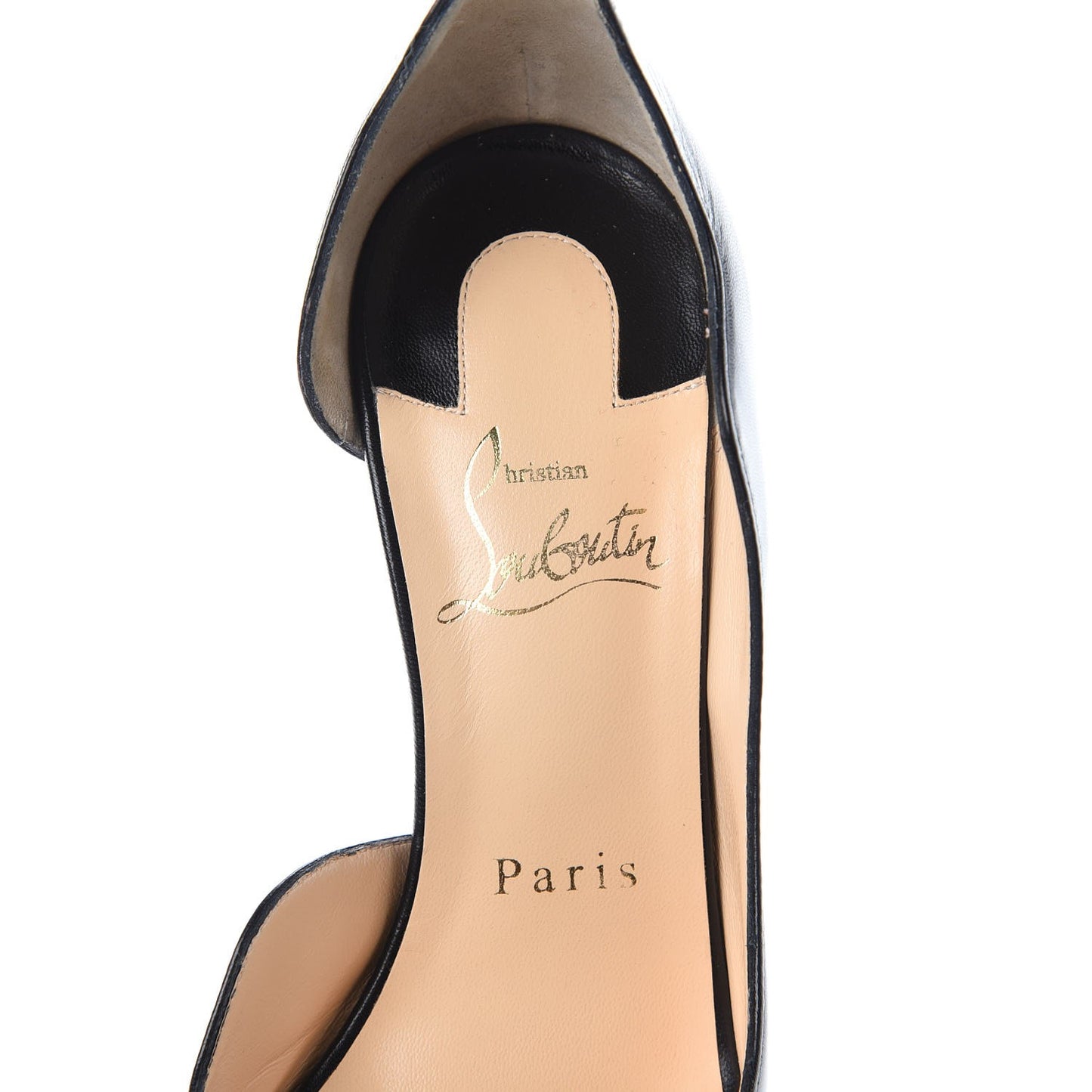 Kid PVC Deepik 120 Peep Toe Pumps 35.5 Black