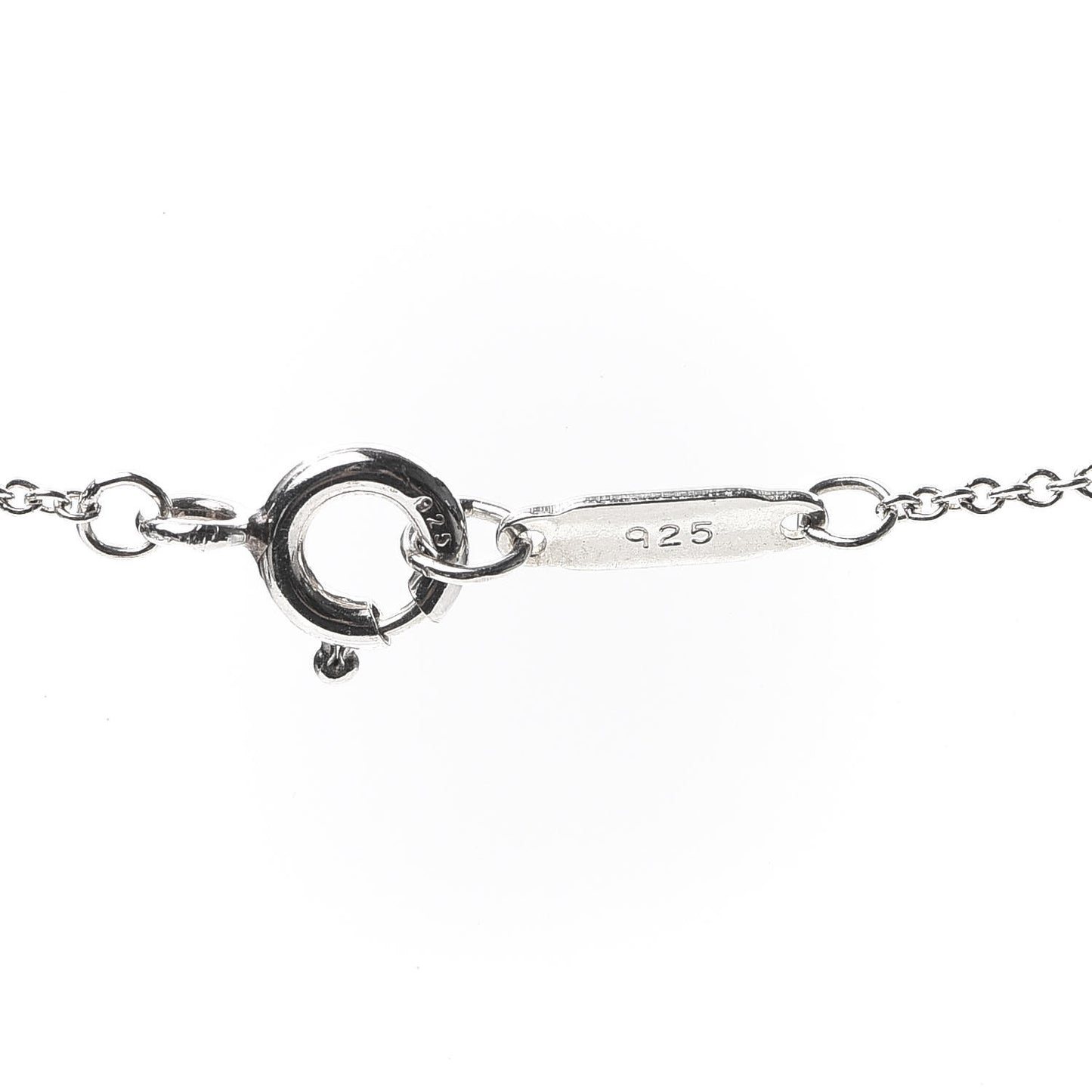 Sterling Silver Letters Lariat Necklace