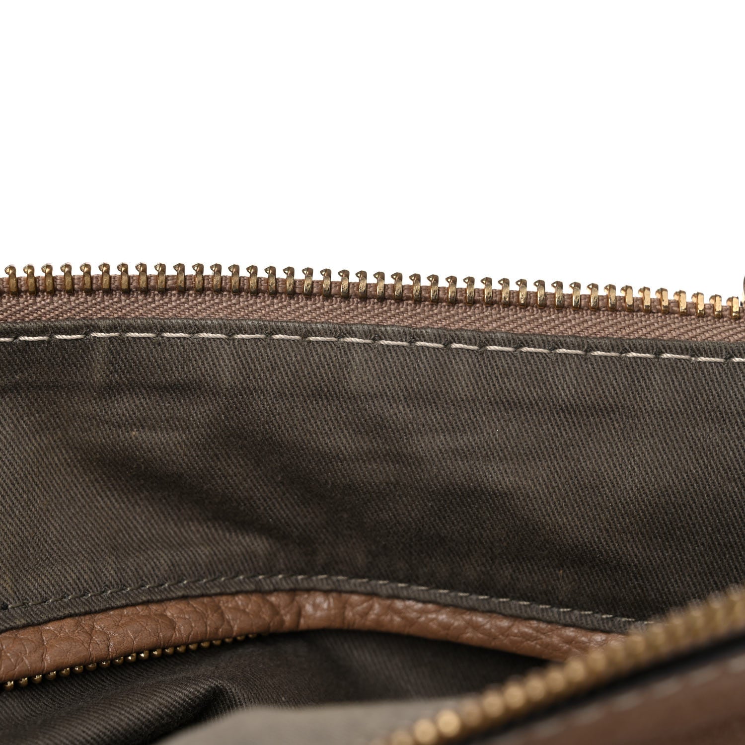 Chloe Calfskin Medium Marcie Satchel Barbour Khaki 11 of 14
