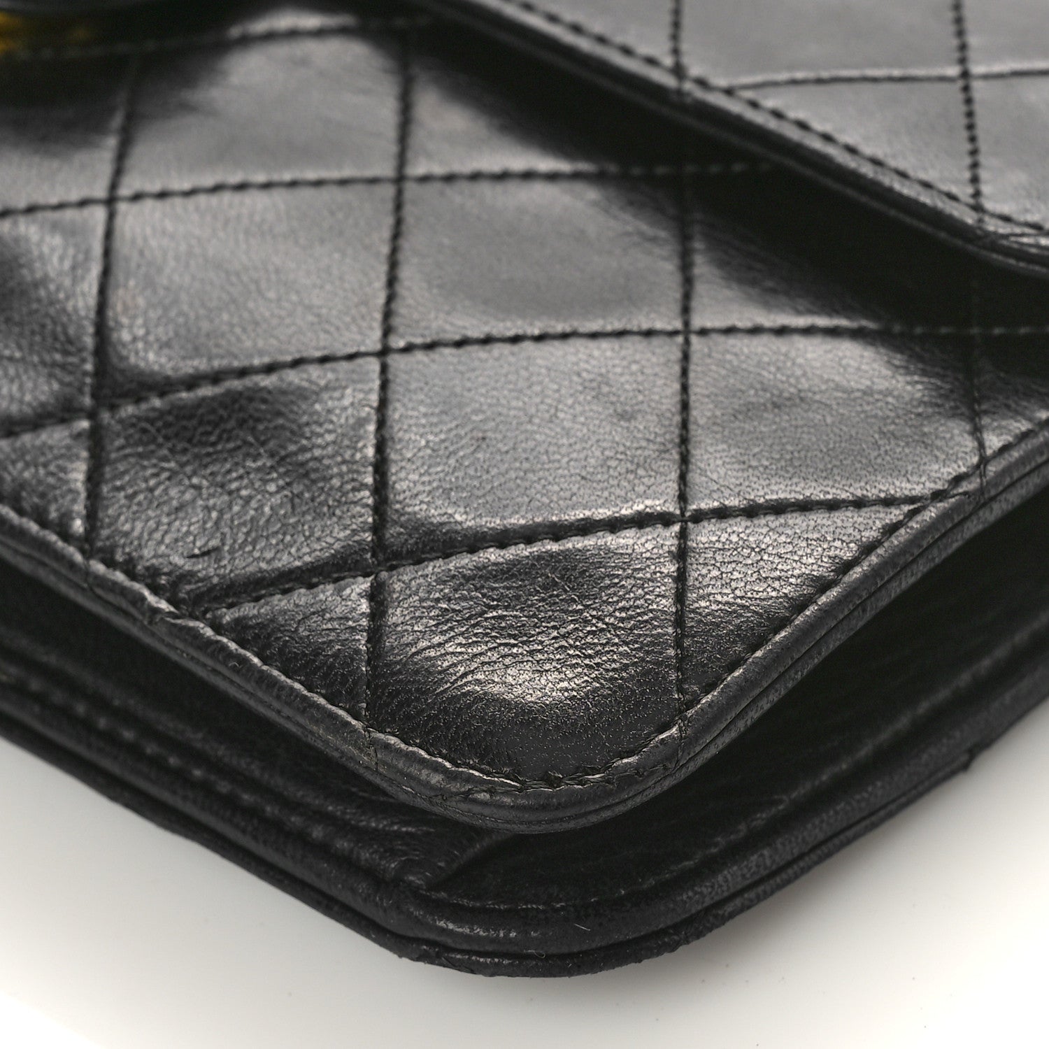 Chanel Lambskin Quilted Small Single Flap Bag Black 9 of 14
