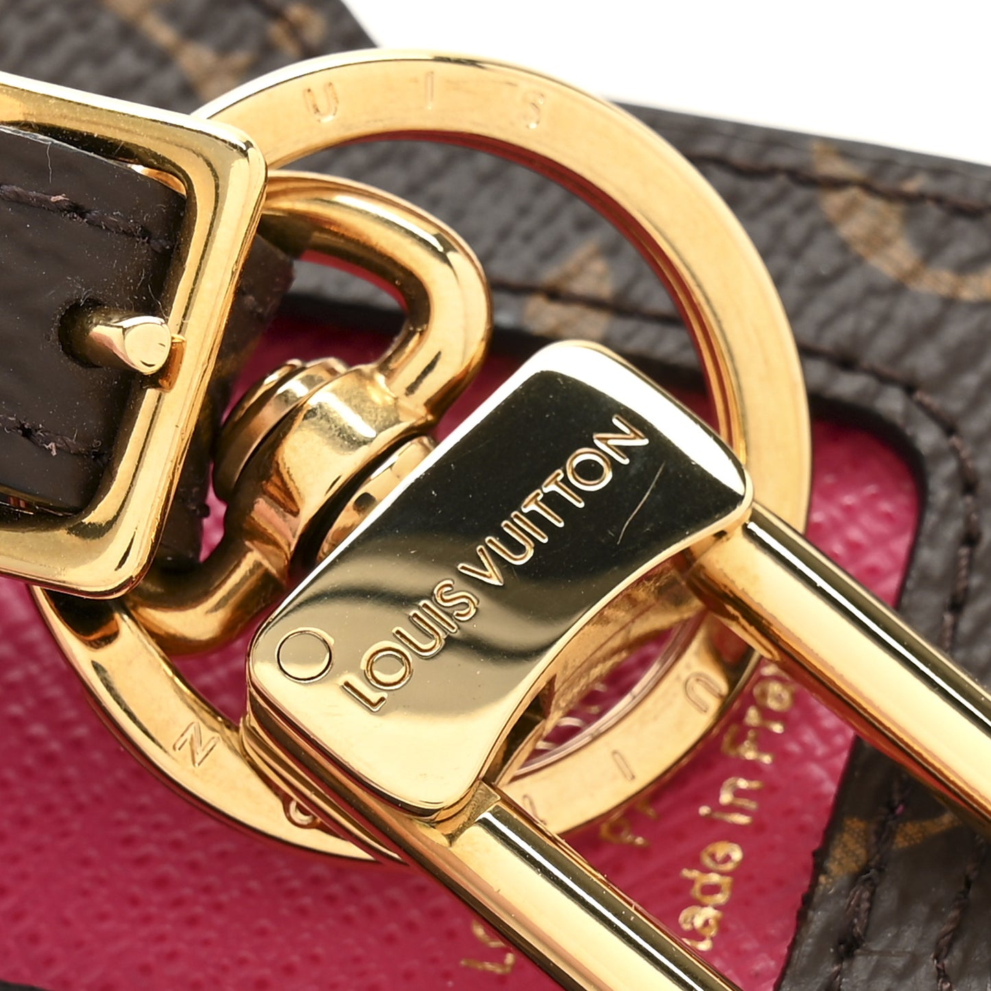 Monogram Calfskin Vivienne Funfair Bag Charm Key Holder