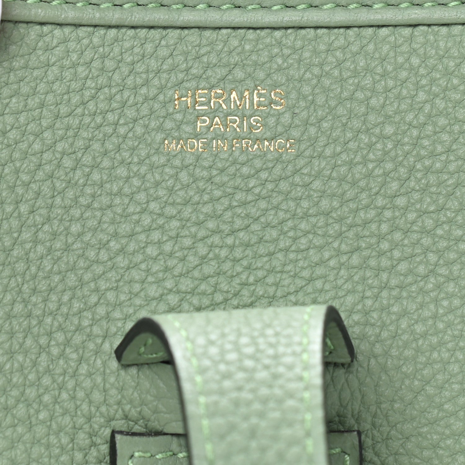 Hermes Taurillon Maurice Evelyne III PM Vert Criquet 5 of 9