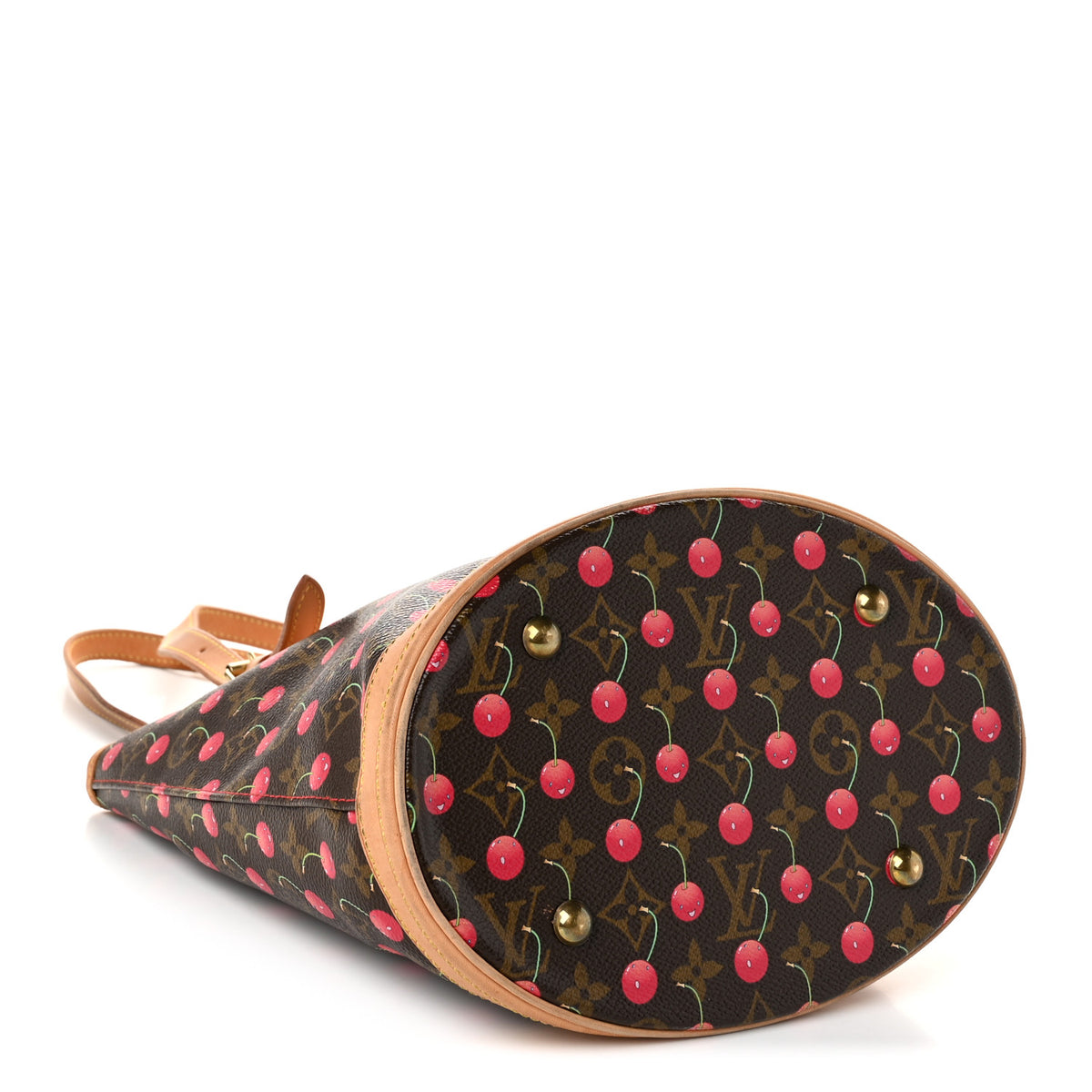 Monogram Cerises Bucket Bag