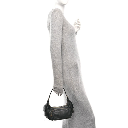 Miu Miu Nappa Multi Pocket Hobo Black 2 of 9