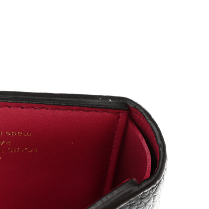 Louis Vuitton Taurillon Capucines Compact Wallet Black 12 of 17