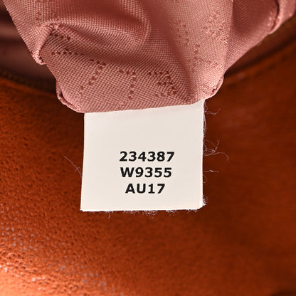 Stella McCartney Shaggy Deer Falabella Fold Over Tote Orange 7 of 9