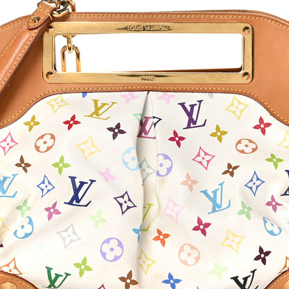 Louis Vuitton Monogram Multicolor Judy GM White 7 of 9