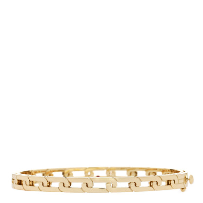 Roberto Coin 18K Yellow Gold Slim Navarra Bangle Bracelet 1 of 4