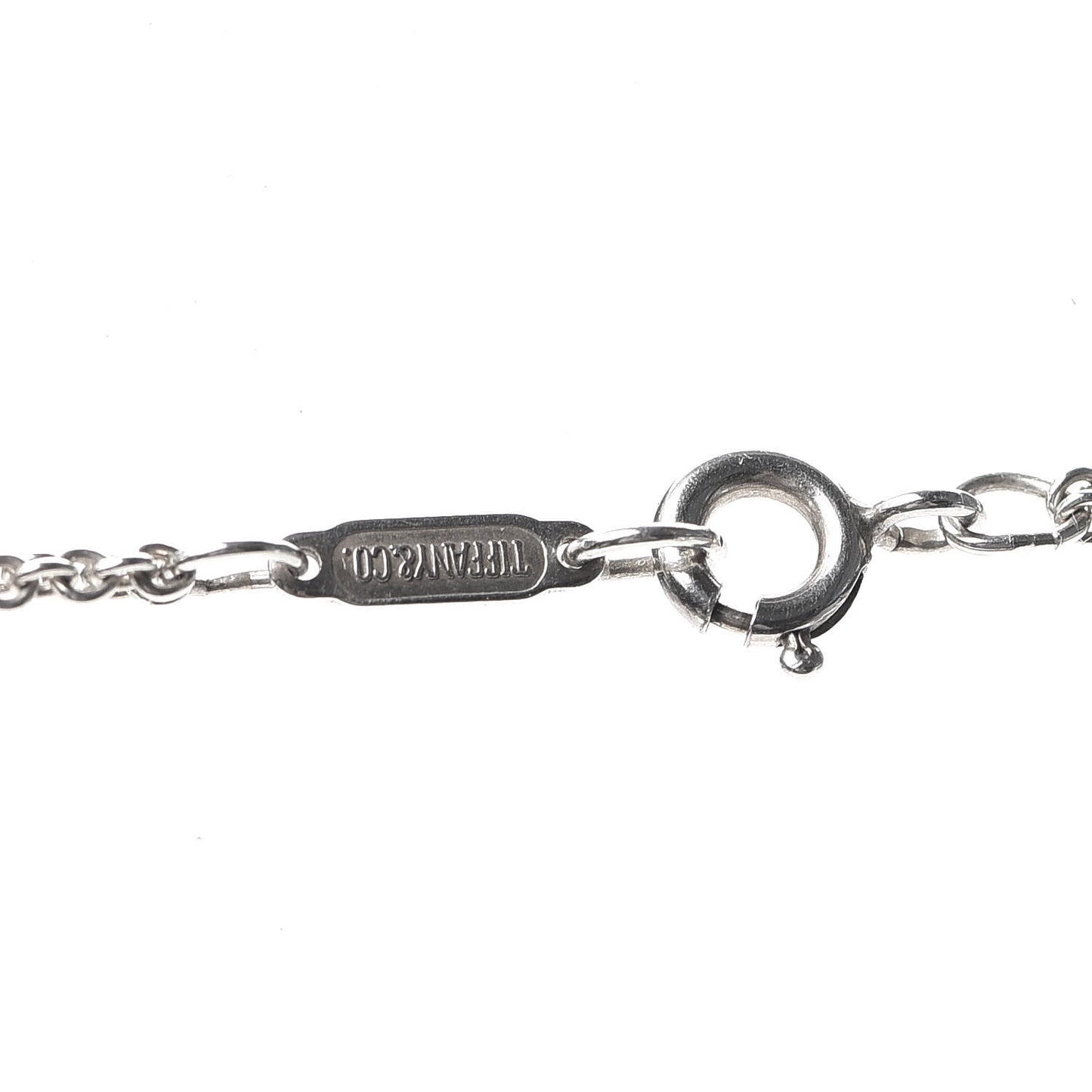 Sterling Silver Figure 8 Pendant Necklace