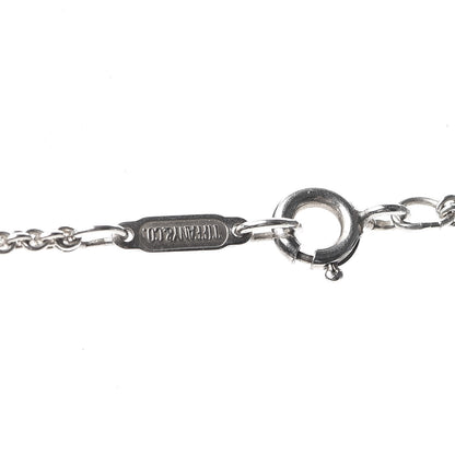 Tiffany Sterling Silver Figure 8 Pendant Necklace 5 of 5