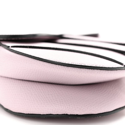Christian Dior Grained Calfskin Mini Saddle Bag Light Pink 9 of 10