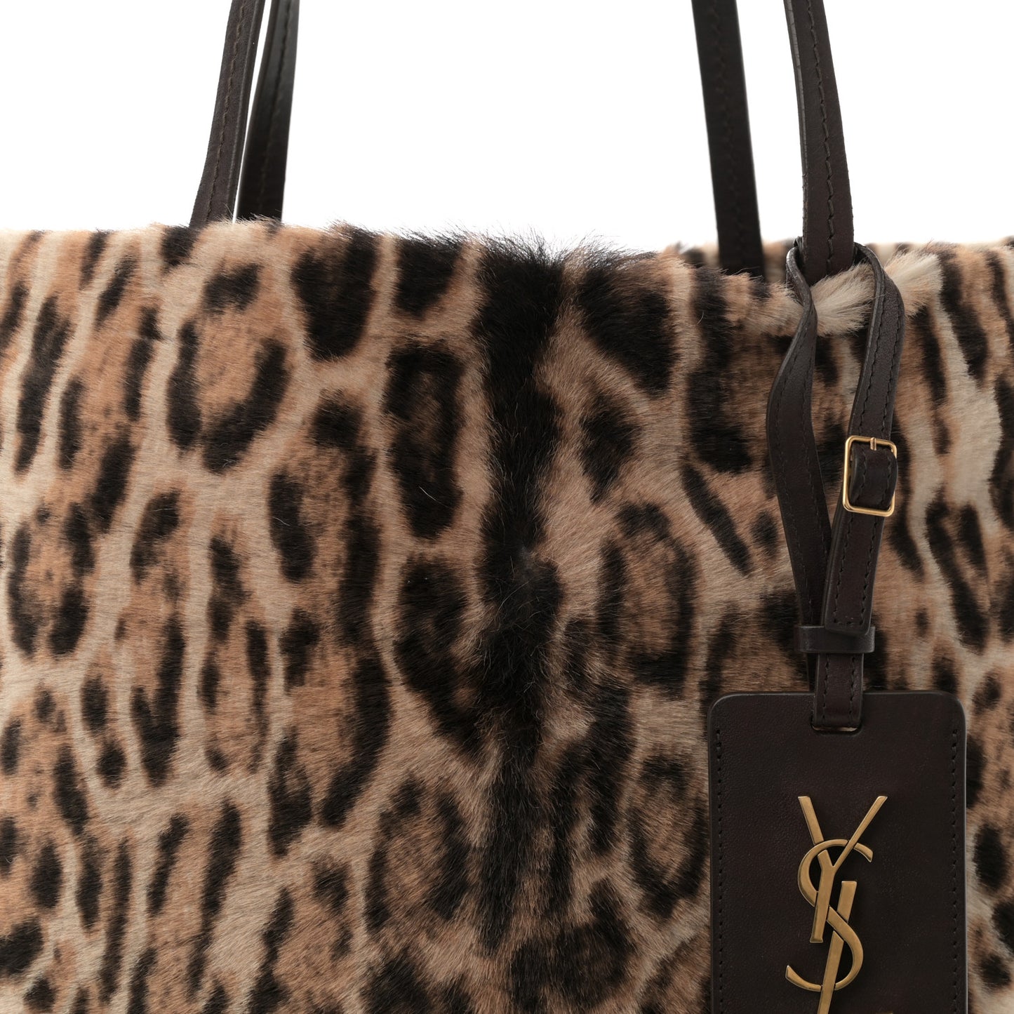 Leopard Calf Hair Tote