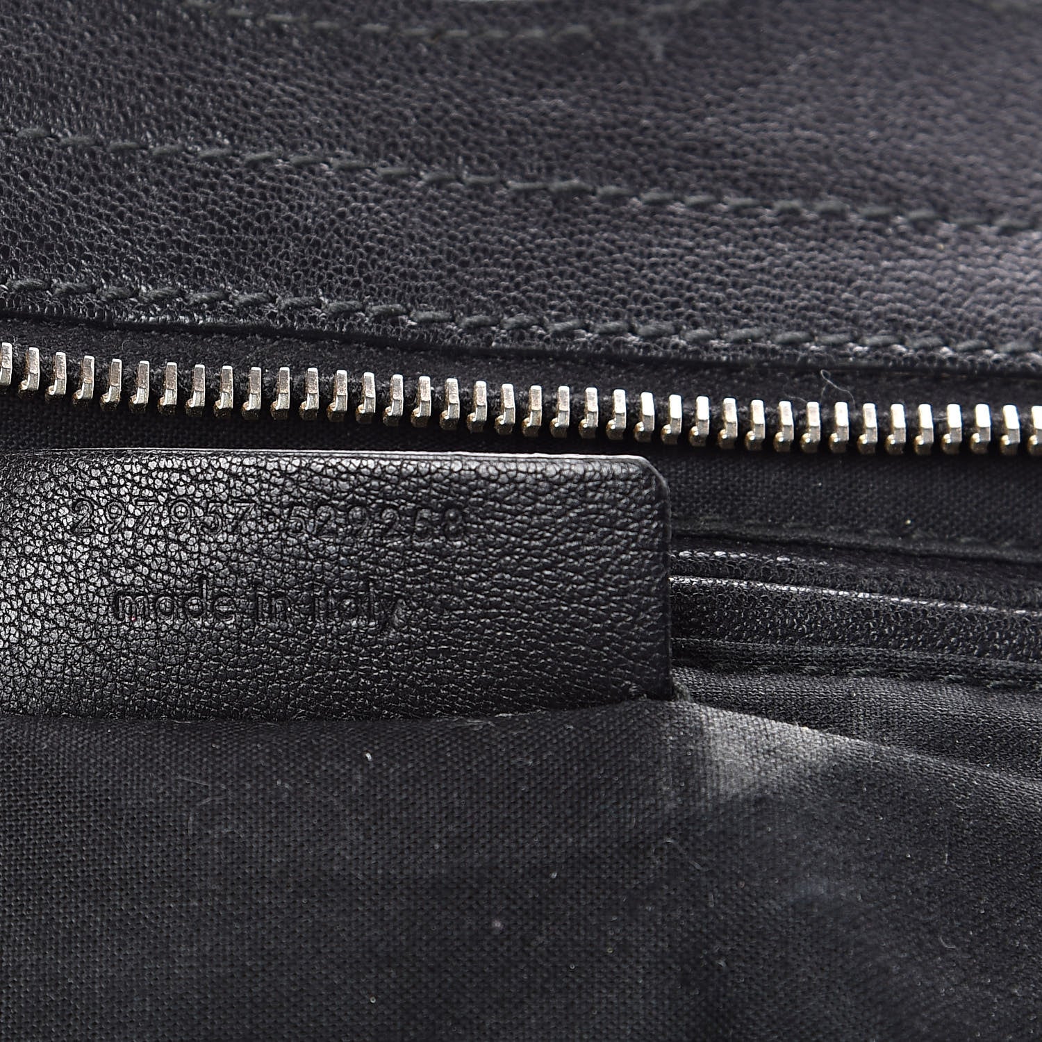 Saint Laurent Sheepskin Small Cabas ChYc Black 6 of 19