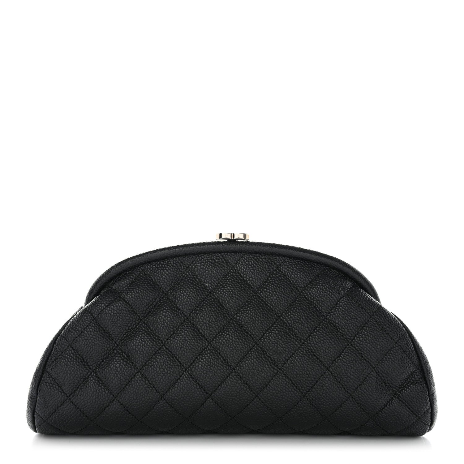 Chanel Caviar Quilted Timeless Clutch Black 1 of 8