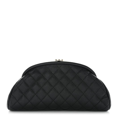Chanel Caviar Quilted Timeless Clutch Black 1 of 8