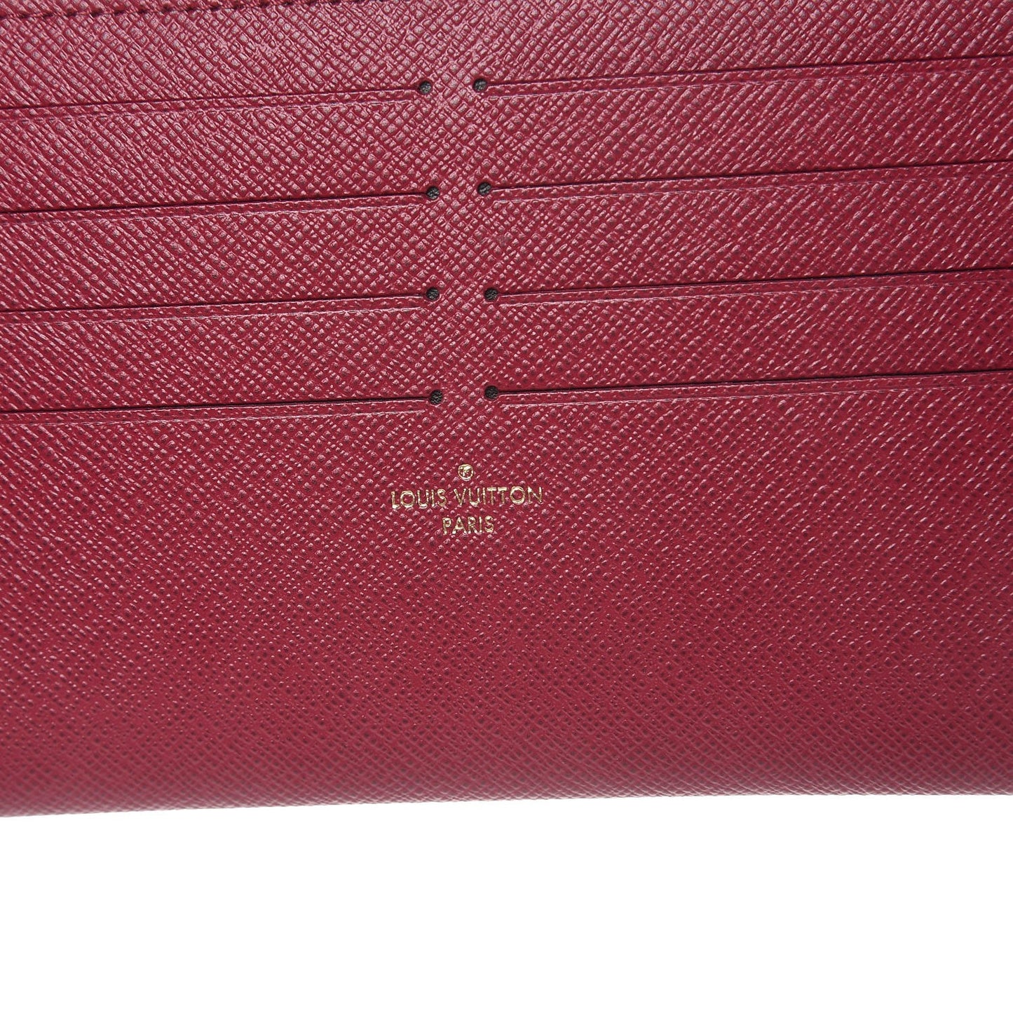 Calfskin Felicie Card Holder Insert Fuchsia