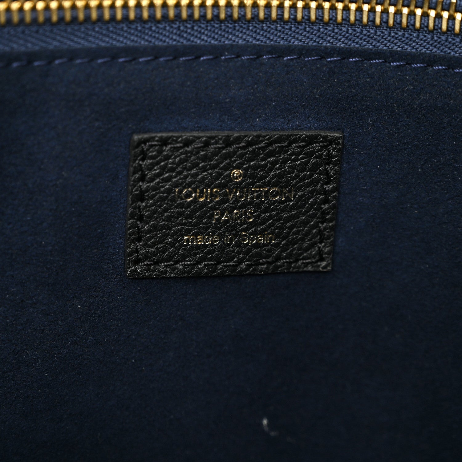 Louis Vuitton Empreinte Monogram Giant Neverfull MM Black 7 of 10