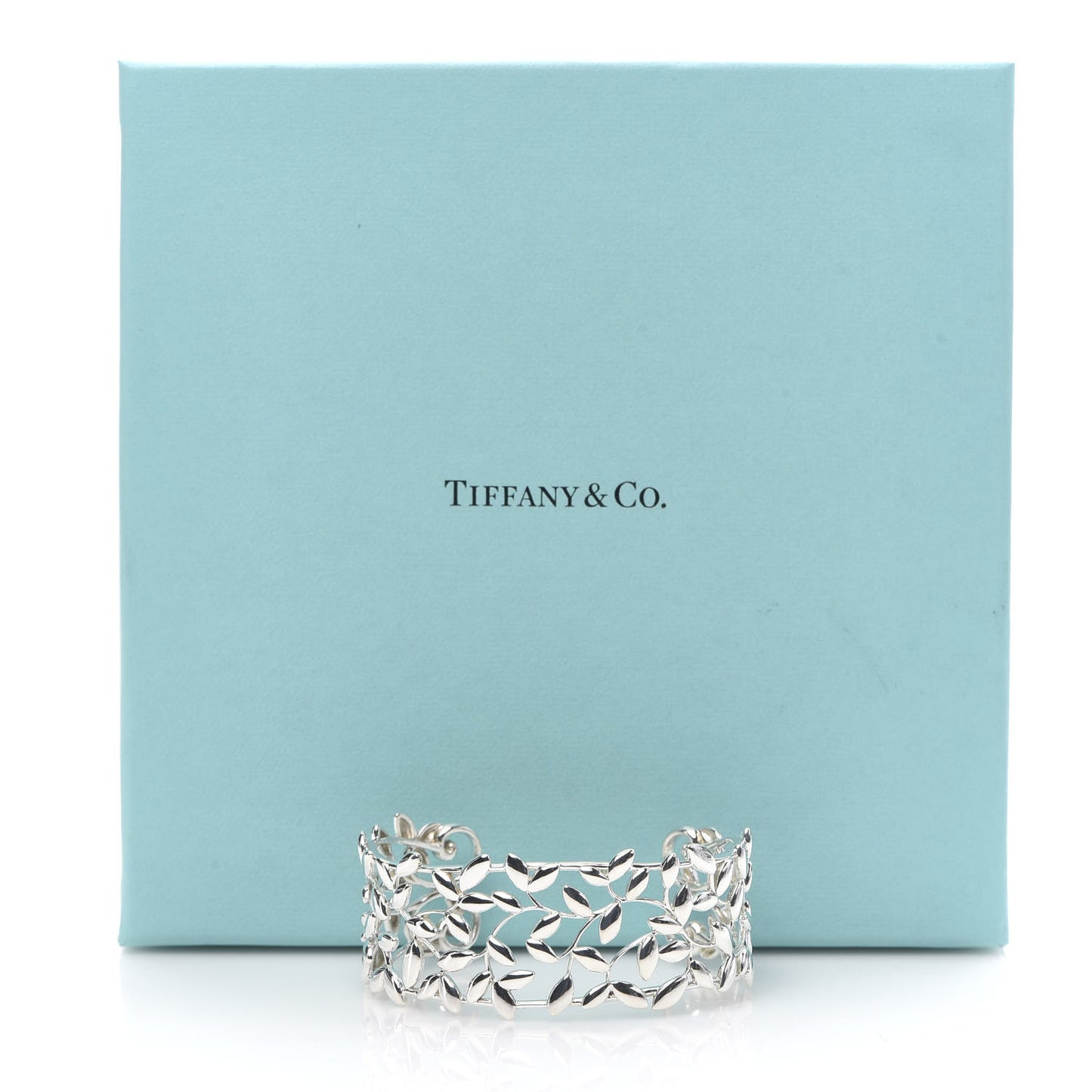 Sterling Silver Paloma Picasso Olive Leaf Cuff Bracelet