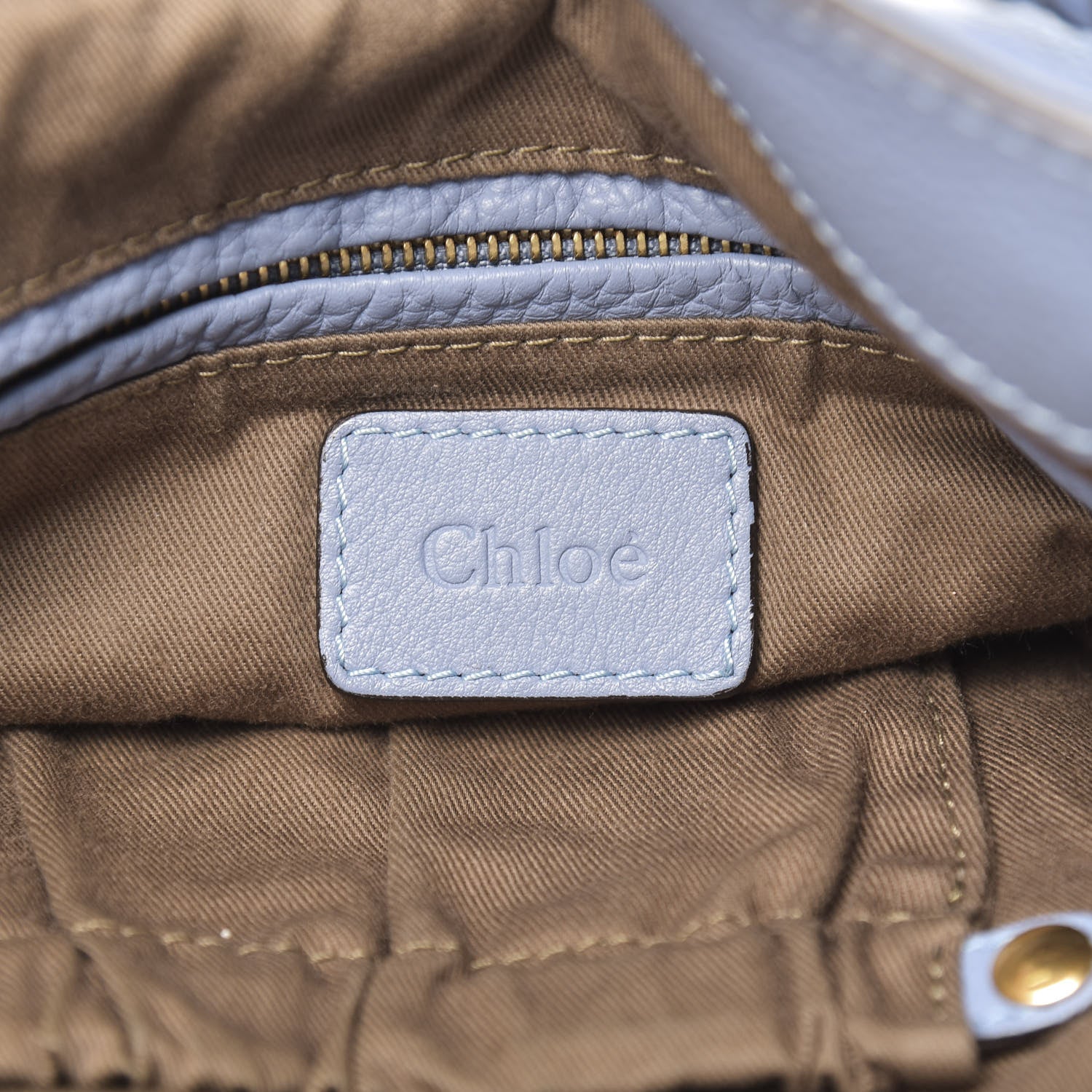 Chloe Calfskin Large Marcie Tote Skylight 6 of 12