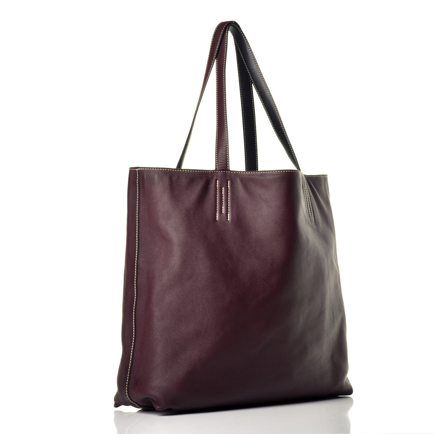 Sikkim Double Sens 45 Reversible Tote Black Prune