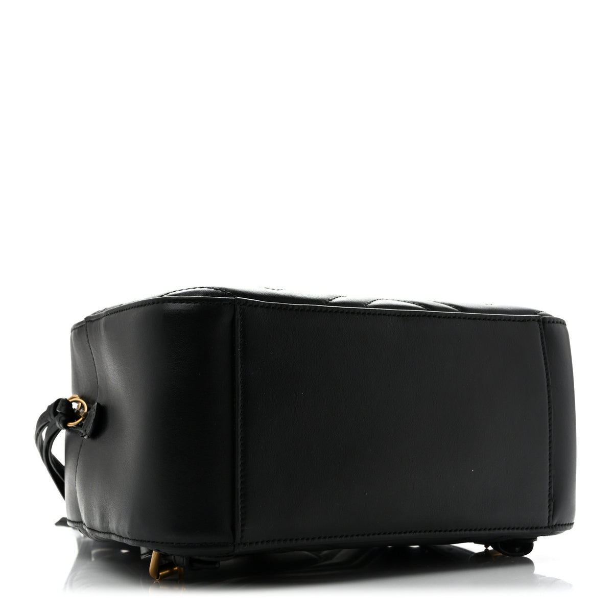 Calfskin Matelasse GG Marmont Dome Backpack Black