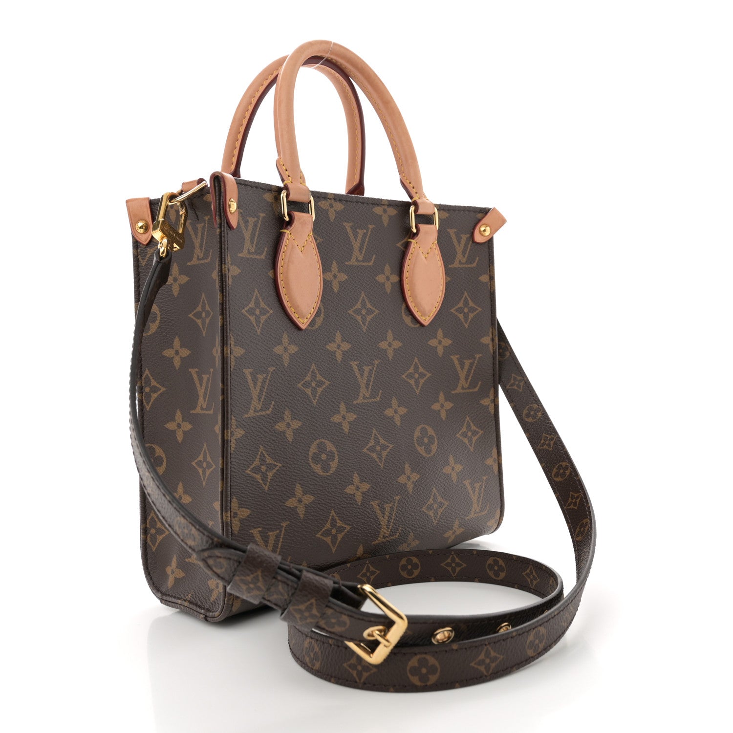Louis Vuitton Monogram Sac Plat BB 3 of 13
