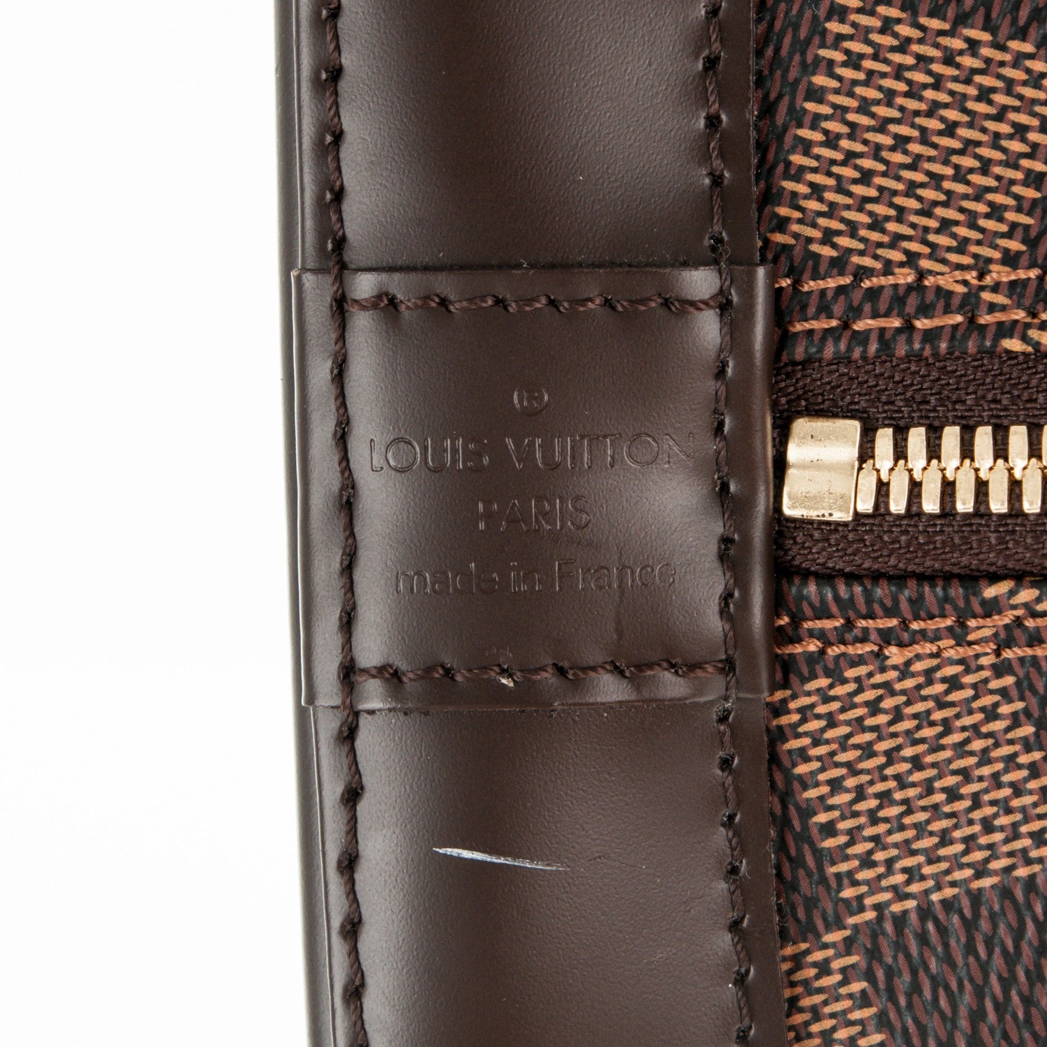 Louis Vuitton Damier Ebene Alma PM 6 of 6