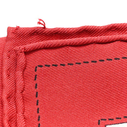 Hermes Silk Gavroche Monsieur et Madame Pocket Square 4 of 4