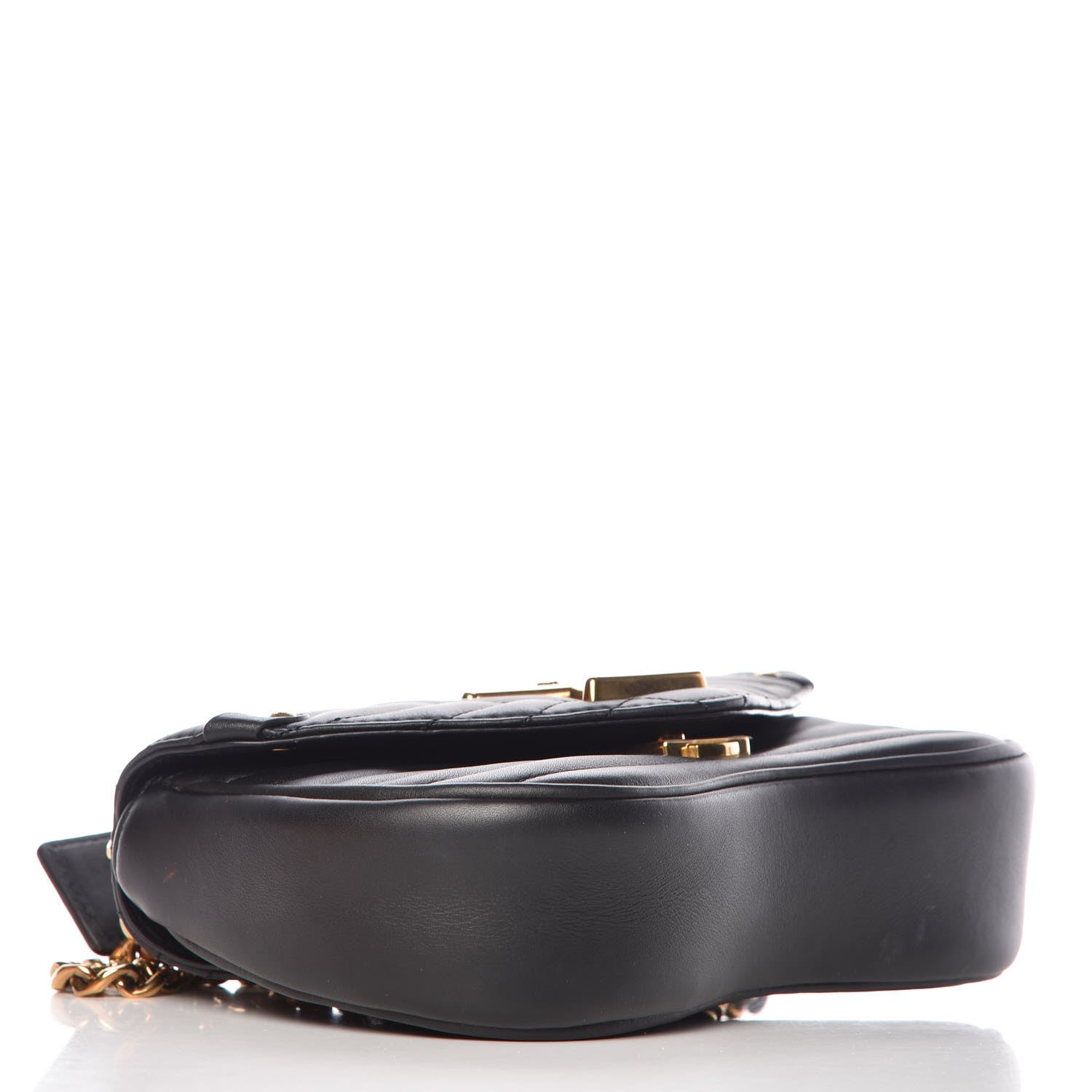 Louis Vuitton Calfskin New Wave Chain PM Black 4 of 13