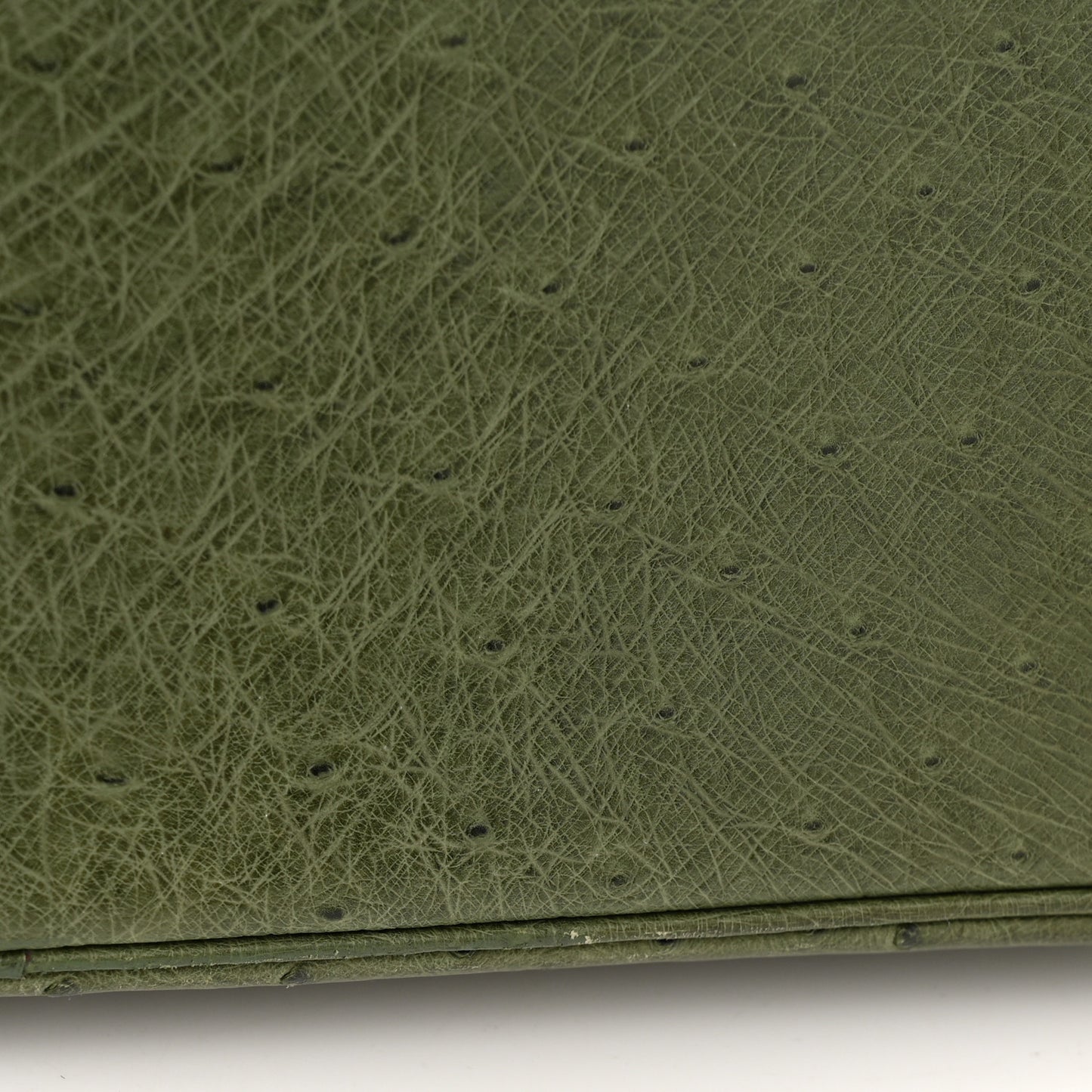 Ostrich Birkin 35 Vert Olive