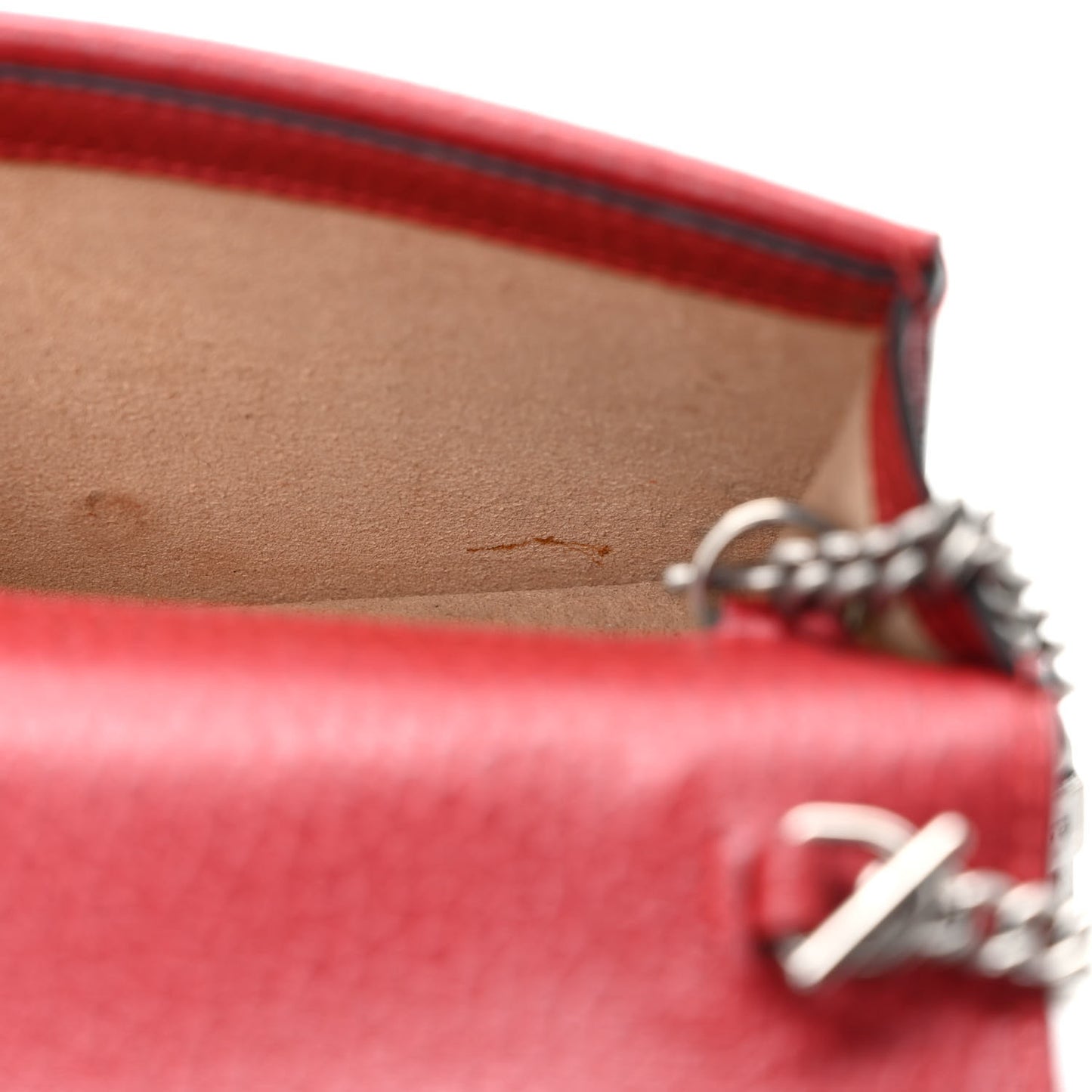 Calfskin Super Mini Dionysus Shoulder Bag Hibiscus Red