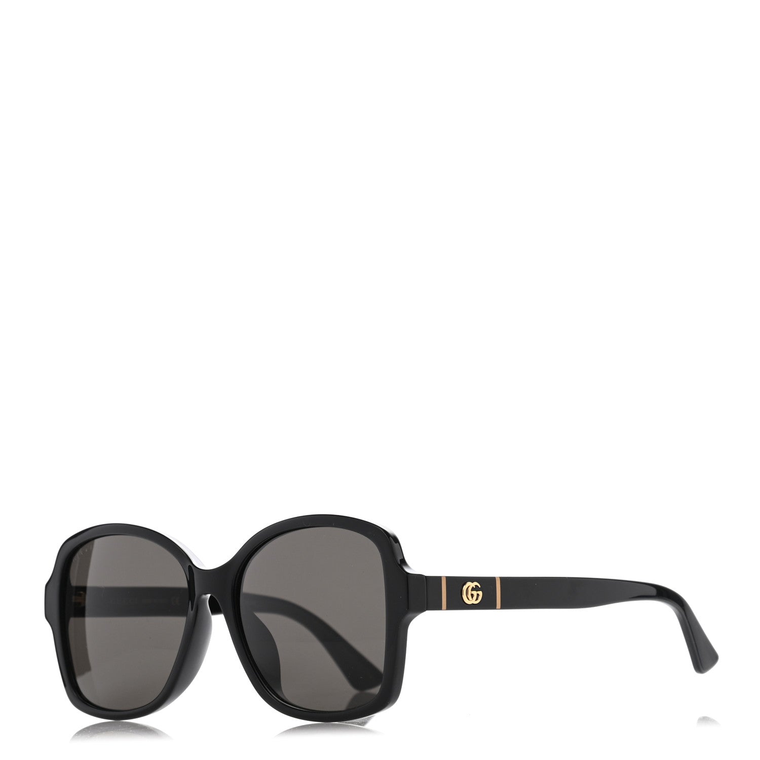 Gucci Acetate Square Sunglasses GG0765SA Black 1 of 8