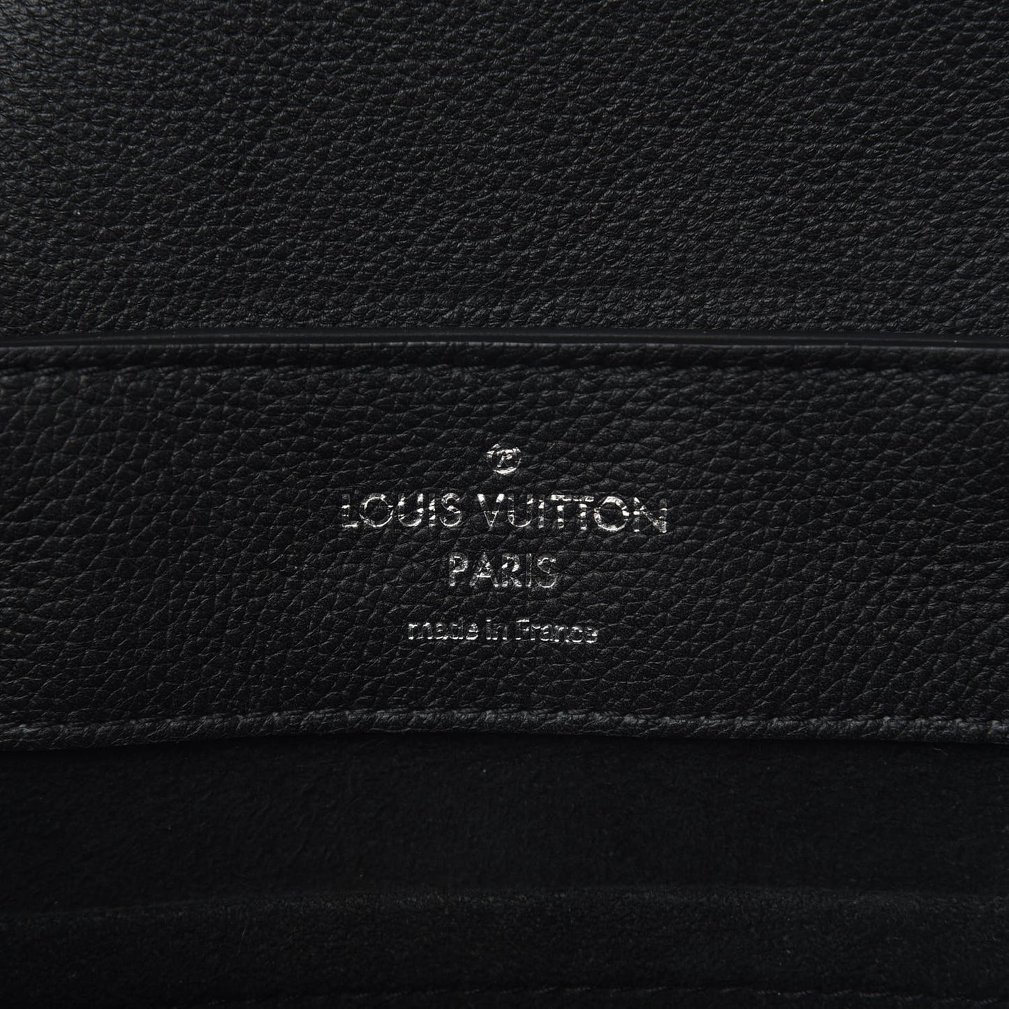 Calfskin Lockme Backpack Black