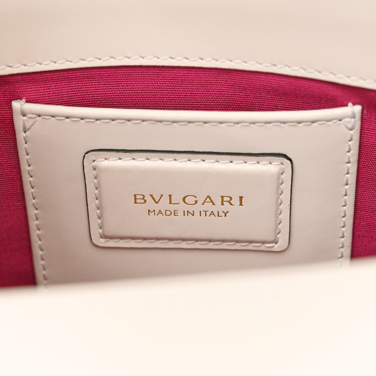 Bulgari Calfskin Serpenti Forever Crossbody Bag White 7 of 12