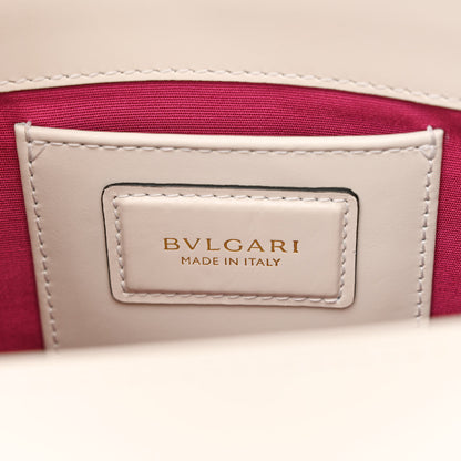 Bulgari Calfskin Serpenti Forever Crossbody Bag White 7 of 12