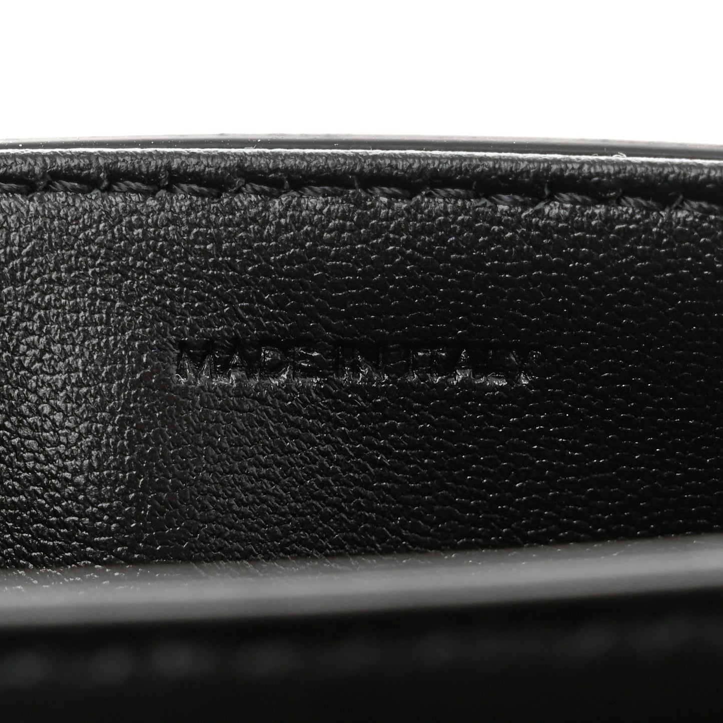 Shiny Calfskin Teen Triomphe Black