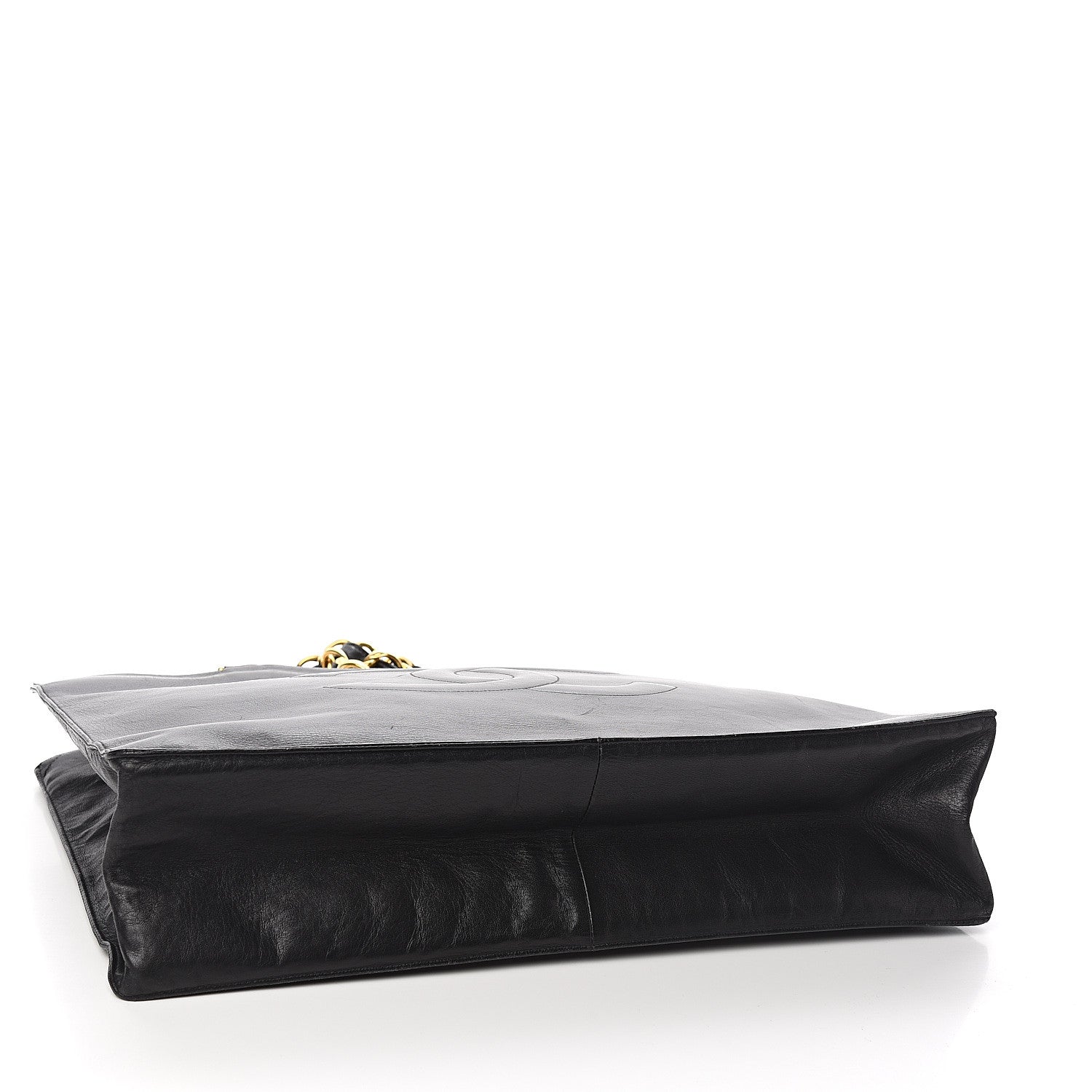 Chanel Lambskin CC Shoulder Bag Black 3 of 10