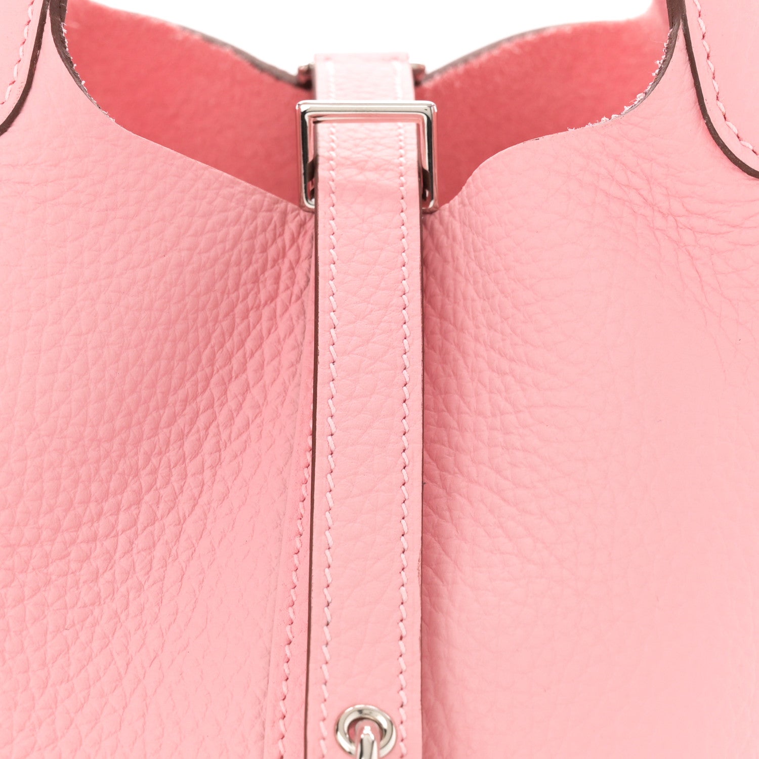 Hermes Taurillon Clemence Picotin Lock 18 Rose Sakura 8 of 10