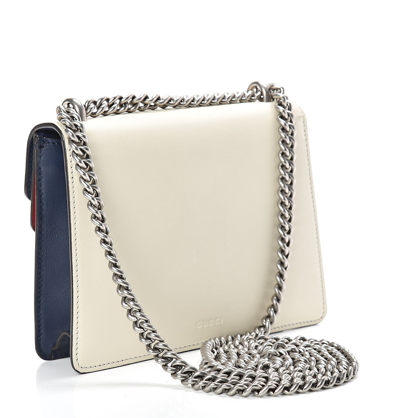 Calfskin Crystal Snake Embroidered Mini Dionysus Shoulder Bag Mystic White Hibiscus Red Blue Agata