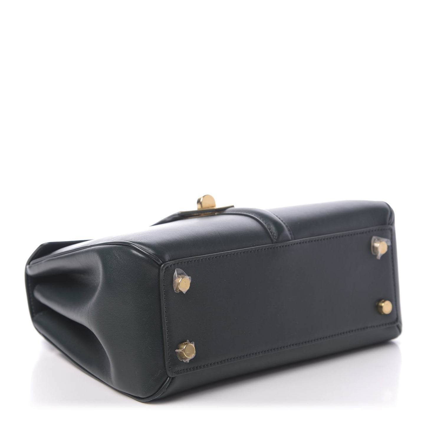 Satinated Calfskin Small 16 Top Handle Bag Amazone