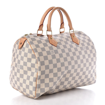 Louis Vuitton Damier Azur Speedy 30 3 of 10